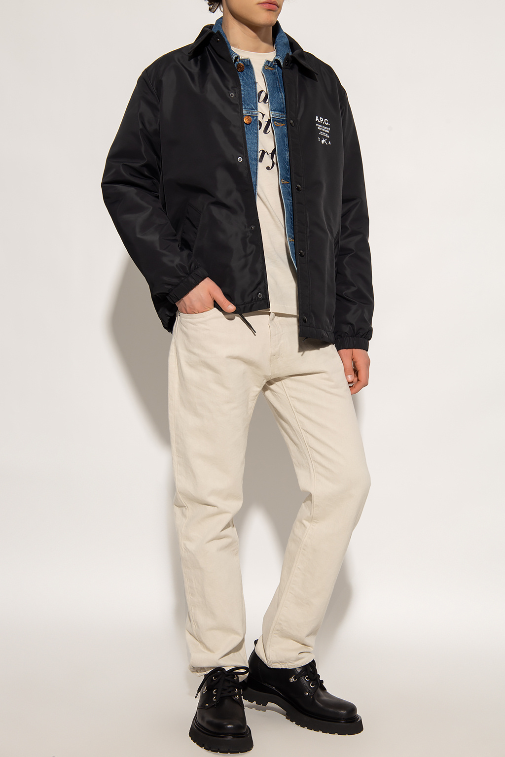 Vadim' jacket A.P.C. - IetpShops Morocco - Monse pearl marinière T